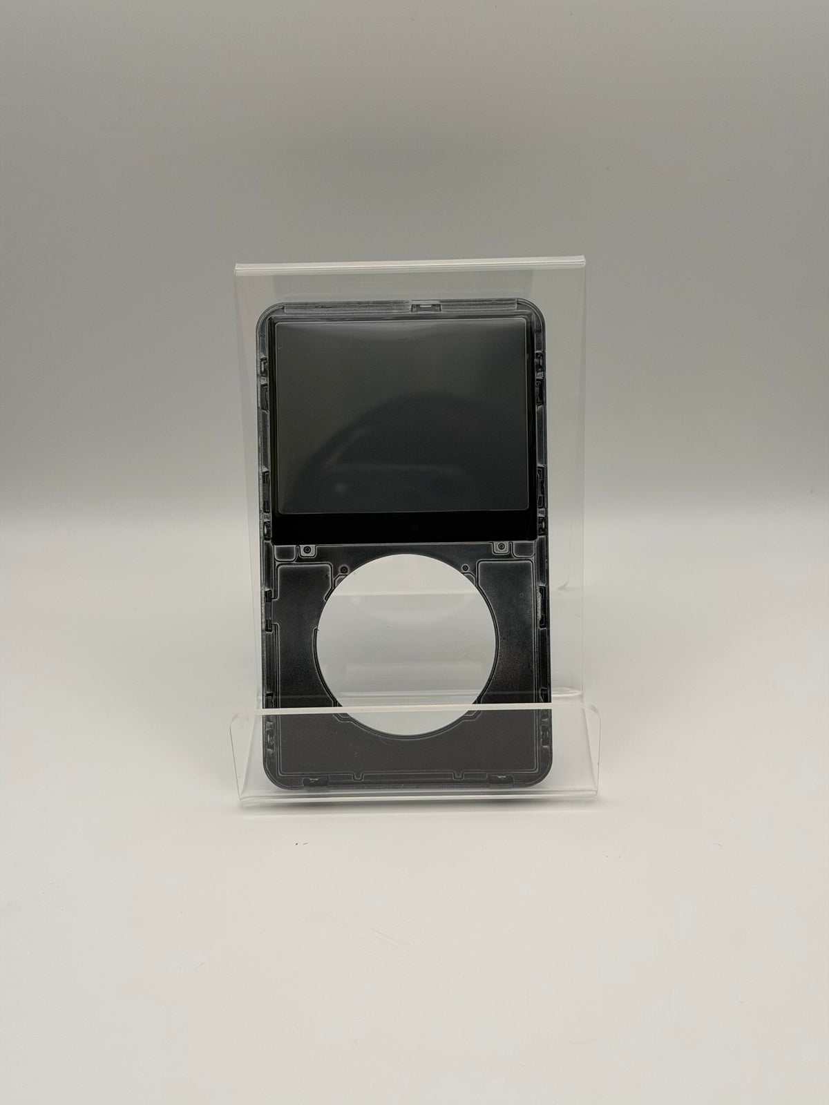 Gun Metal Gray faceplate for iPod Classic | Atomic Faceplates