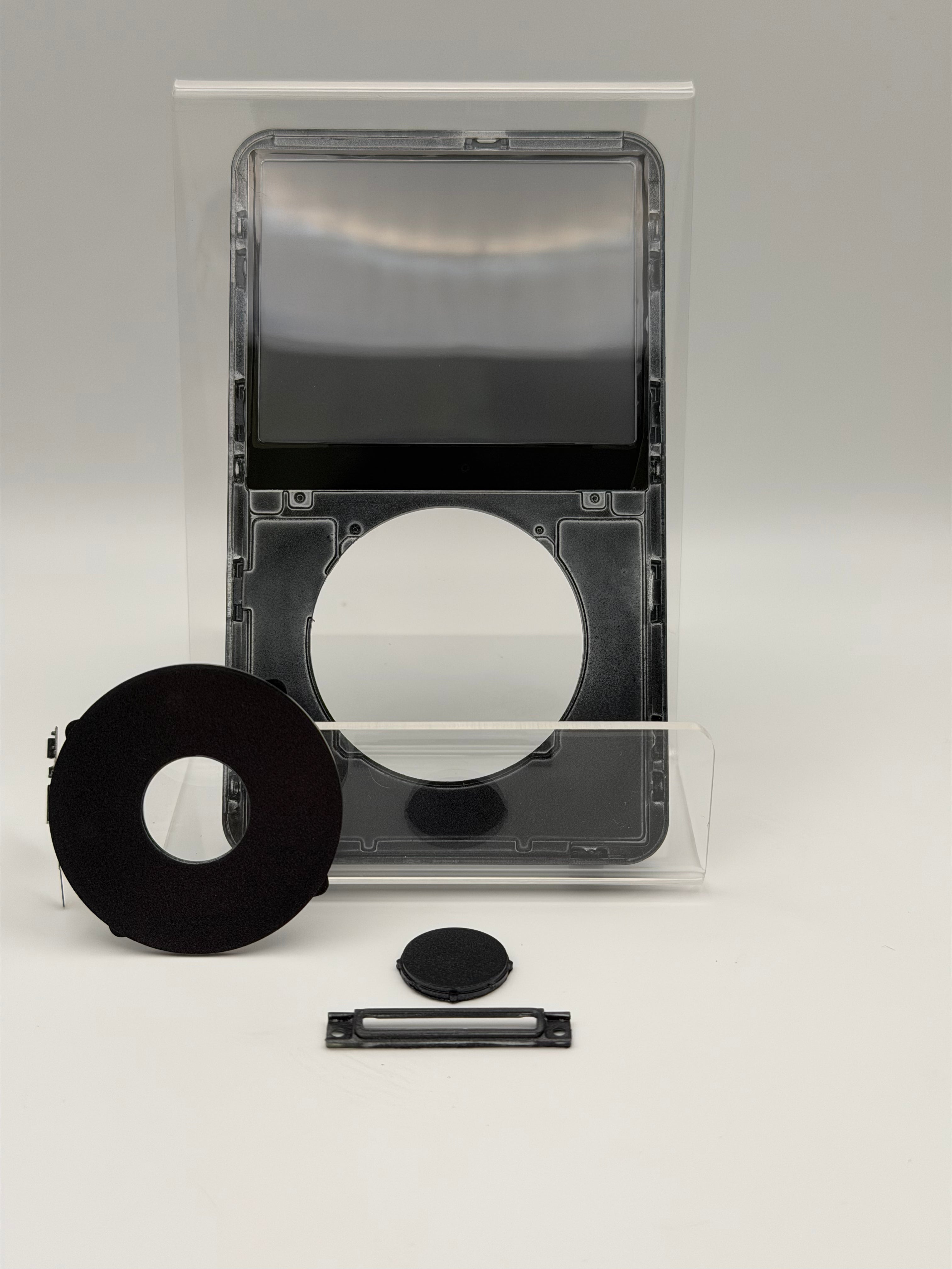 Gun Metal Gray parts set for iPod Classic | Atomic Faceplates