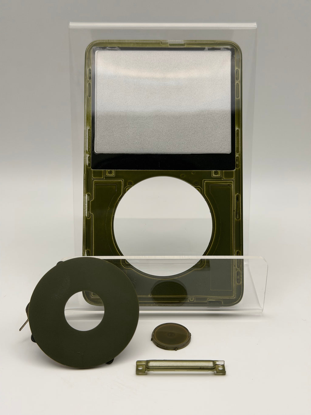 Orion Olive parts set for iPod Classic | Atomic Faceplates