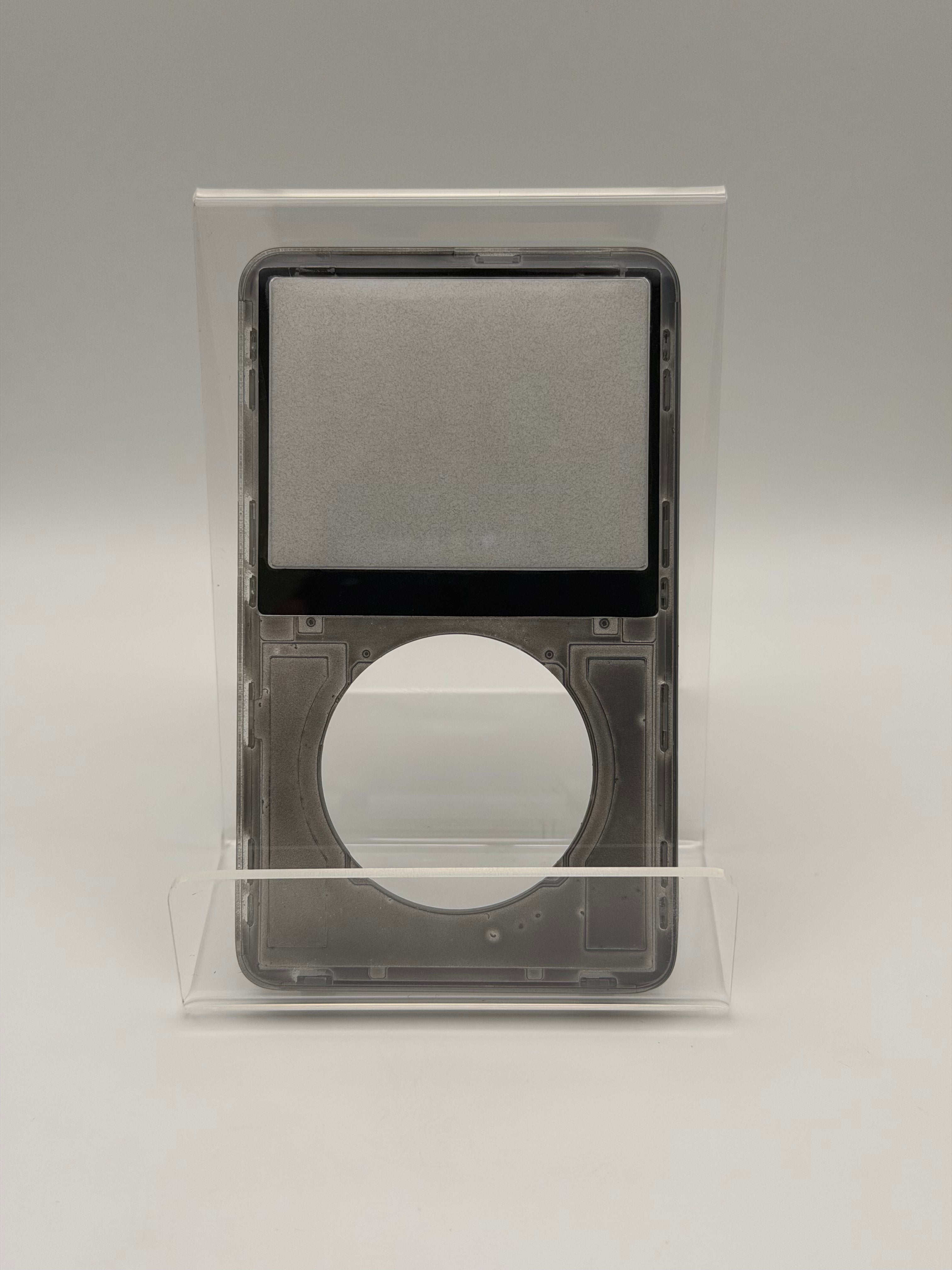 Lunar Gray Regolith faceplate for iPod Classic | Atomic Faceplates