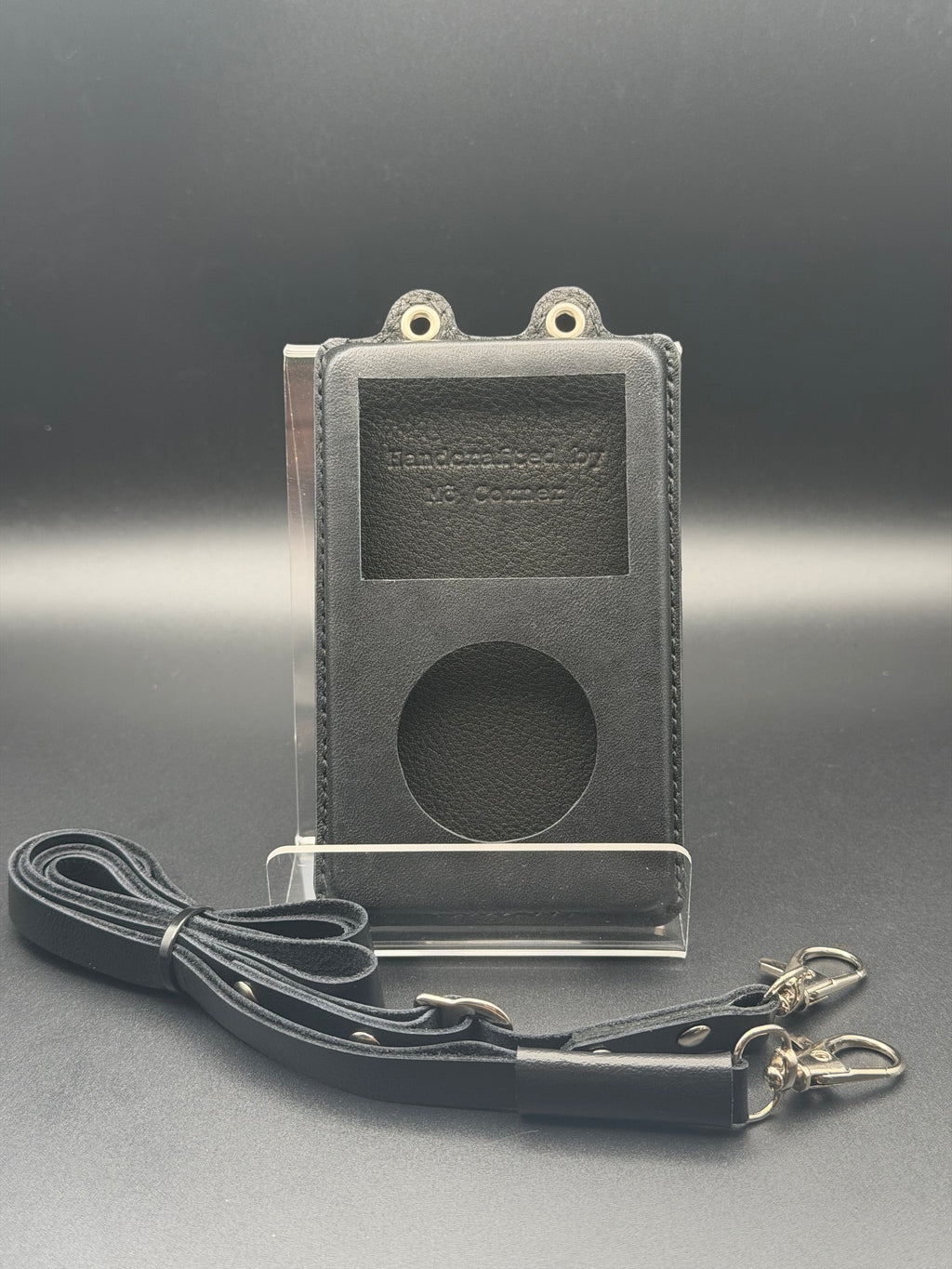 Minimalist iPod Classic carry case with lanyard strap | Atomic Faceplates
