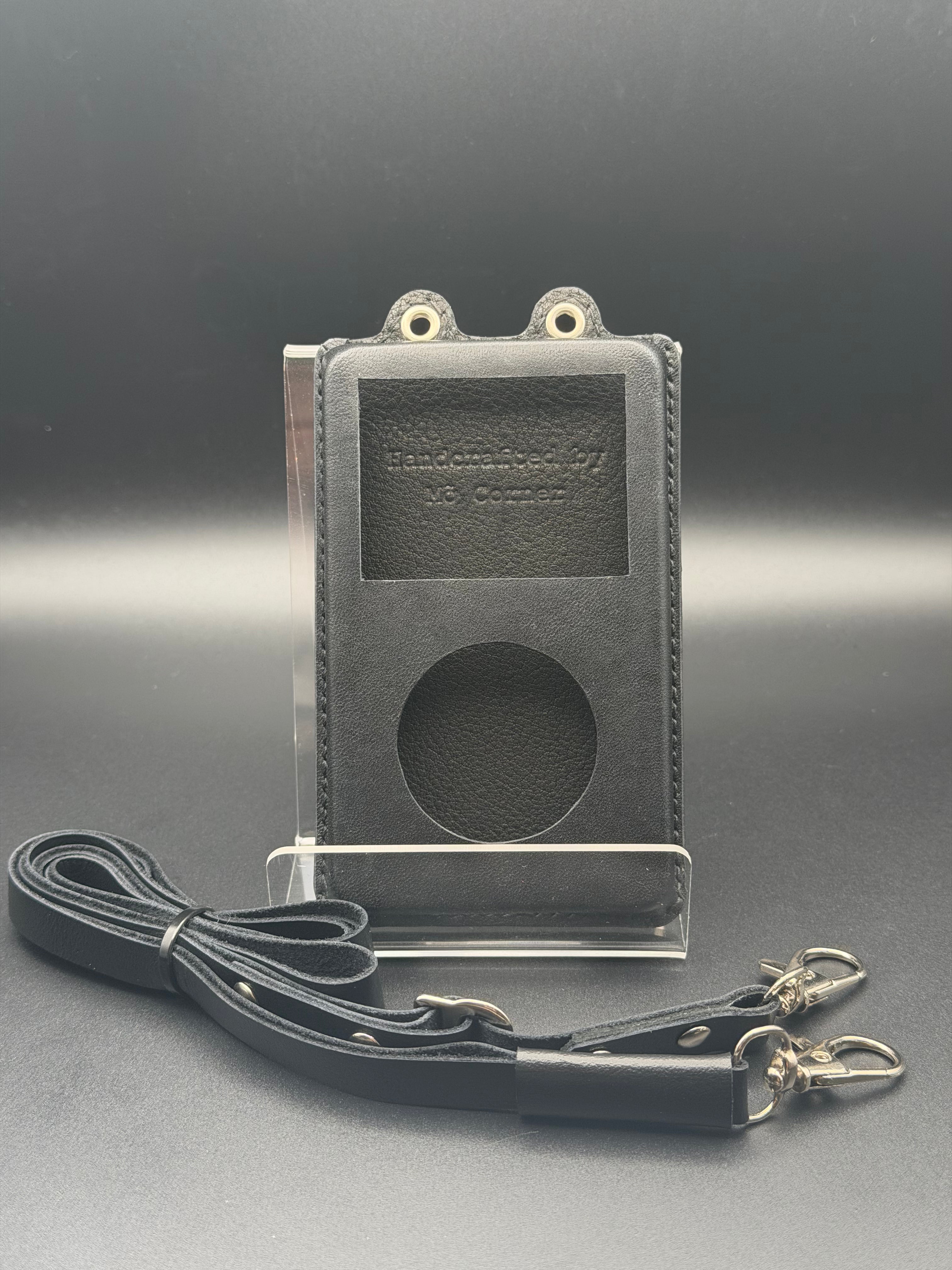 Minimalist iPod Classic carry case with lanyard strap | Atomic Faceplates