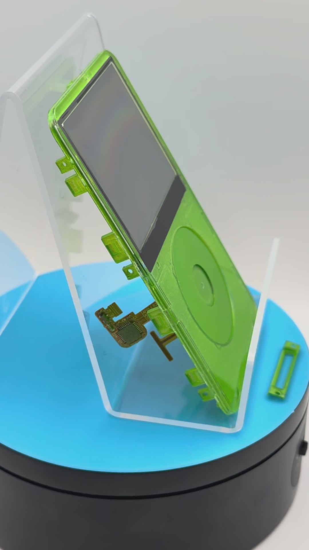 Green Bean Galaxy parts set for iPod Classic | Atomic Faceplates