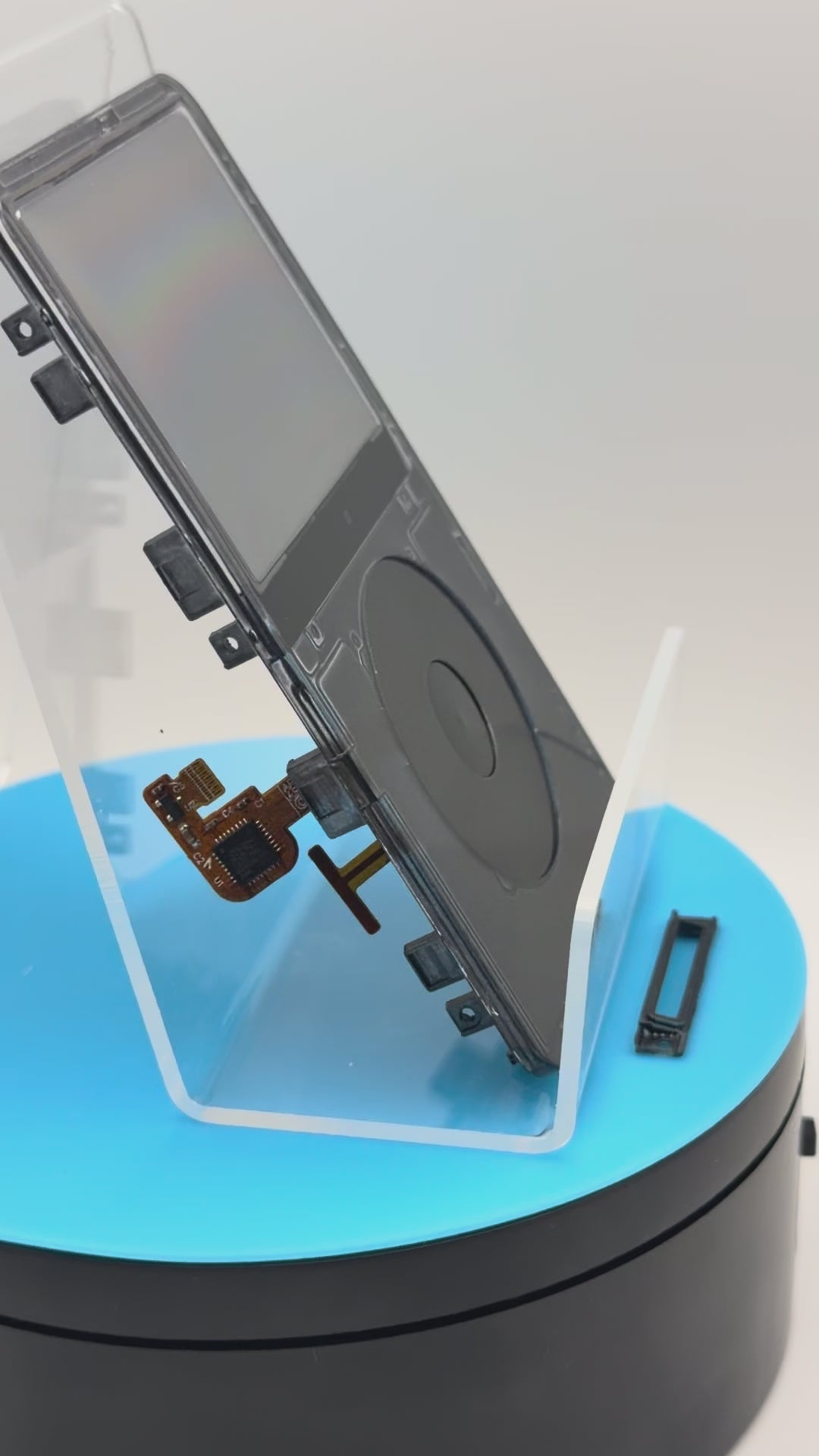 Gun Metal Gray parts set for iPod Classic | Atomic Faceplates