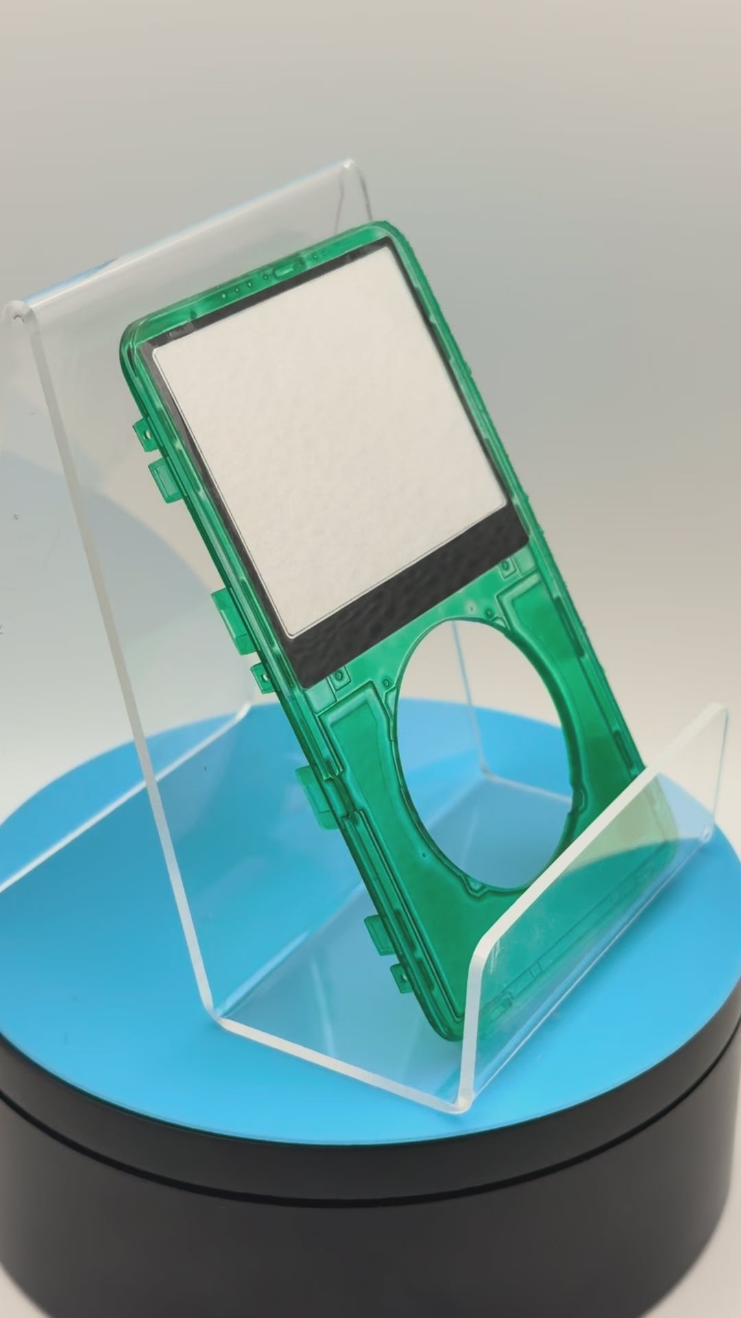 Neptunium 237 Green faceplate for iPod Classic | Atomic Faceplates