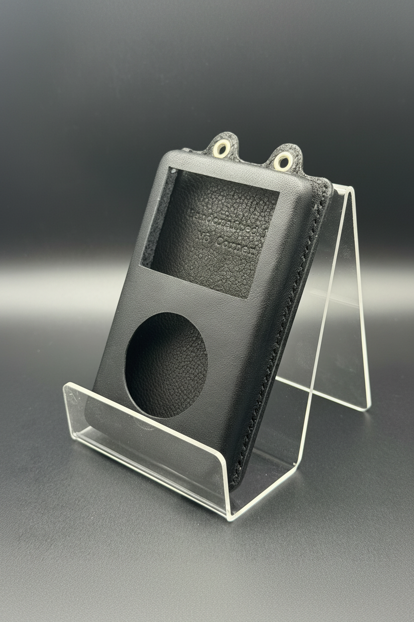 Minimalist iPod Classic carry case | Atomic Faceplates